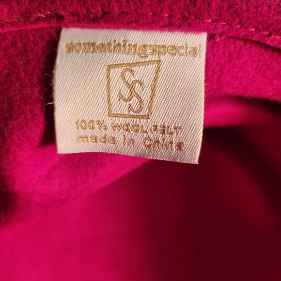 Pink and Red Wool Hat - Picture 6 of 7